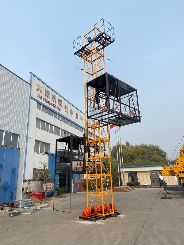 雙籠物料提升機(jī)SS120/120 物料提升機(jī)