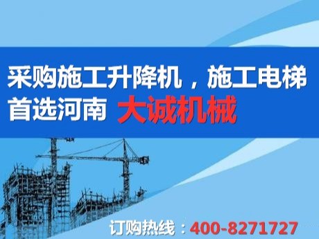 雙籠施工升降機(jī)，工地物料機(jī)價(jià)格多少？